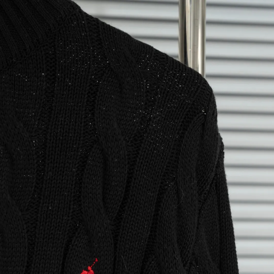 P290 top version (different currencies) You can scan the QR code to enter the official website Style: Ralph Lauren POLO Ralph Lauren small label embroidered knitted old money style half-zip pullover long-sleeved sweater Color: Picture color Size: XS-XL Fabric: Pure cotton Accessories: Full set of customized accessories No gender distinction, same style for men and women